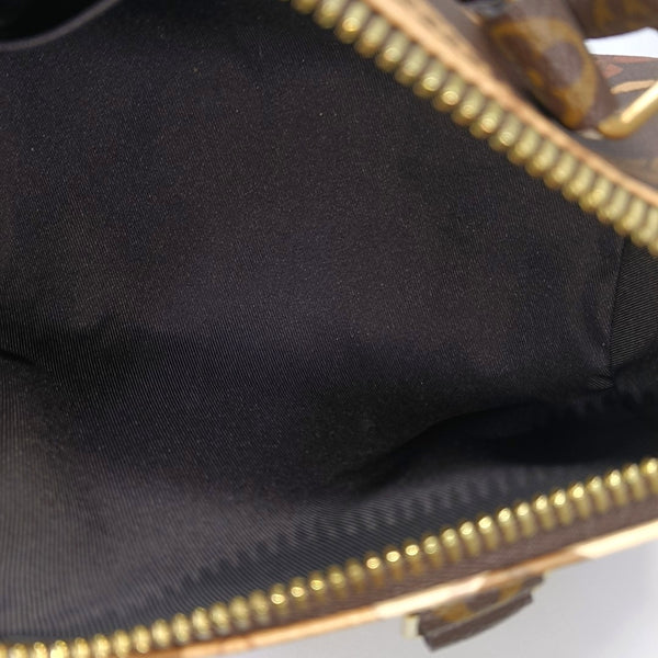 Monogram Coated Canvas Brown