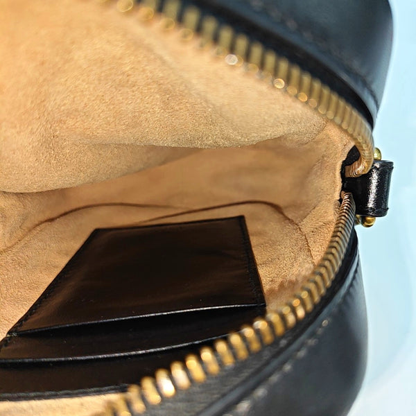 GG Marmont Mini Quilted Calfskin Black