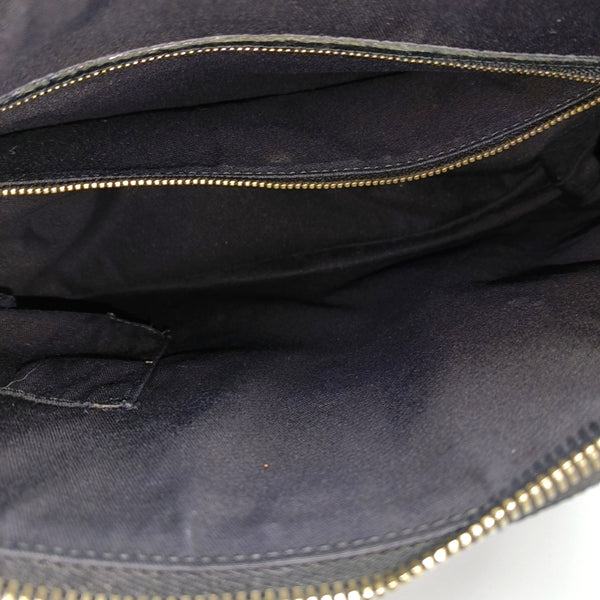 Anita Monogram Canvas Black
