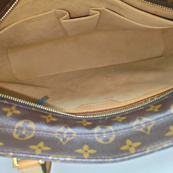 VINTAGE VAVIN GM Monogram Coated Canvas Brown