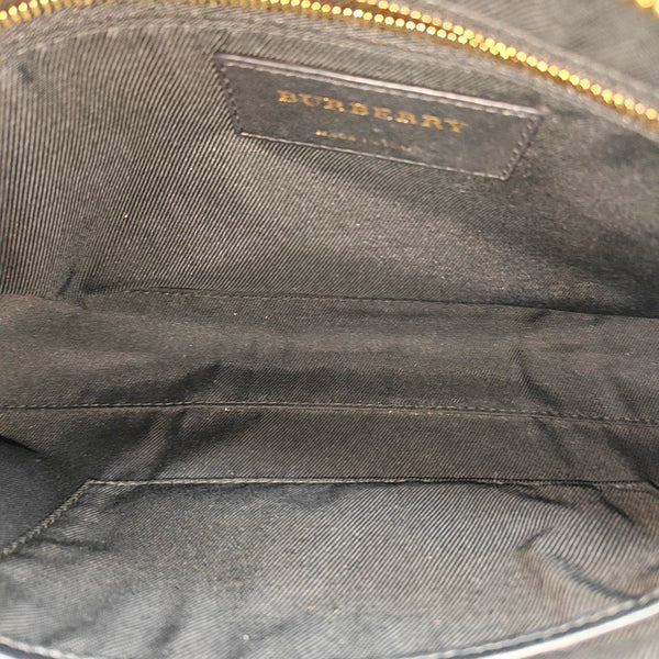 Coated Canvas Shoulder Bag Beige