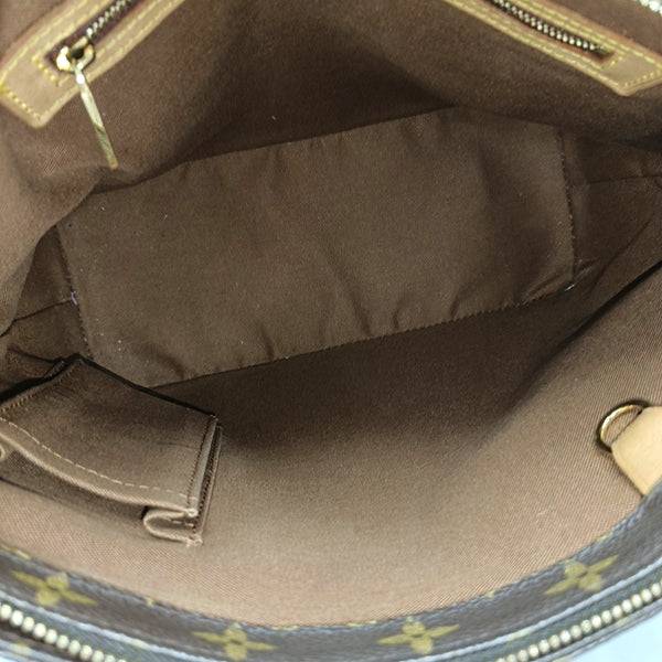 PIANO PM Monogram Coated Canvas Brown