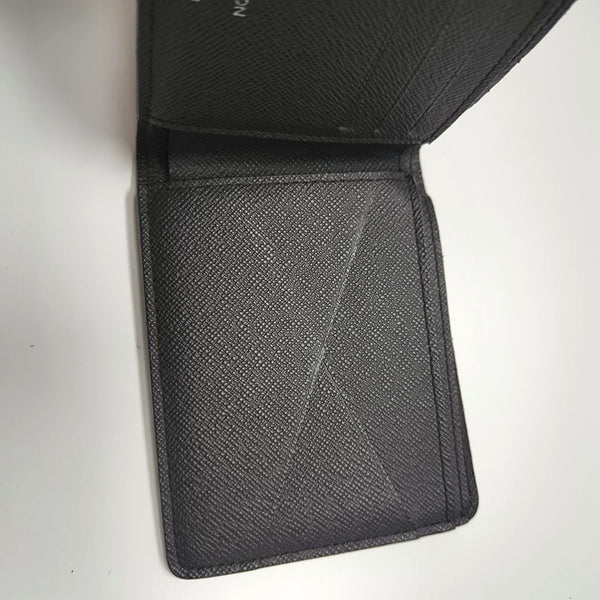 Damier Ebene Coated Canvas Wallet Brown