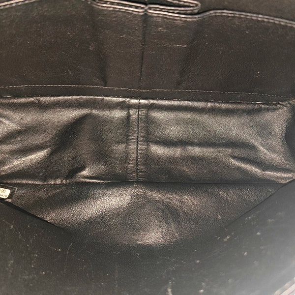 2.55 227 (jumbo) Quilted Calfskin Black