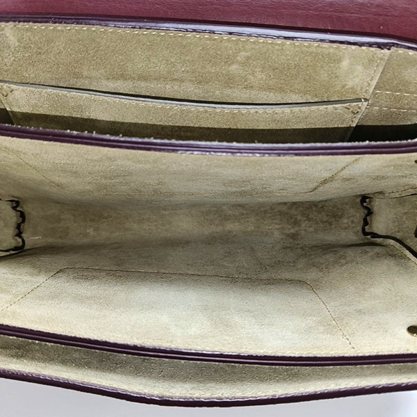 Faye Small Calfskin Red