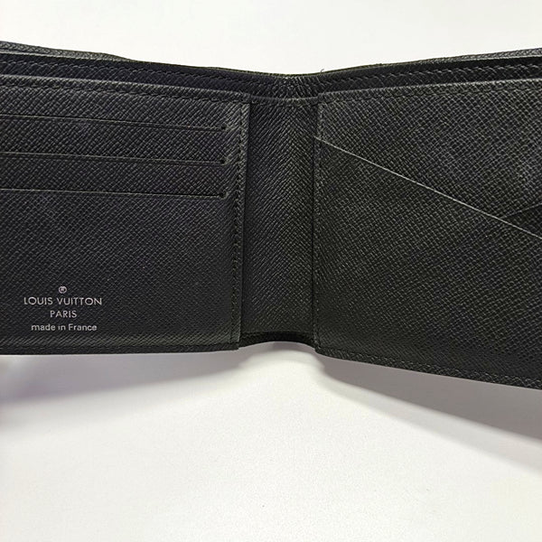 AMERIGO Damier Graphite Coated Canvas Gray