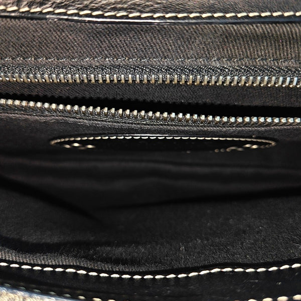 Canvas Top Handle Bag Gray