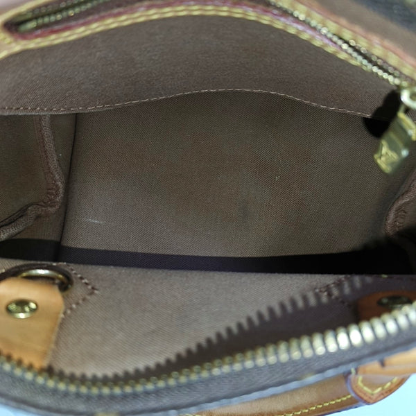 SPEEDY 25 Monogram Coated Canvas Brown