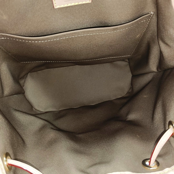 MONTSOURIS MM Monogram Coated Canvas Brown