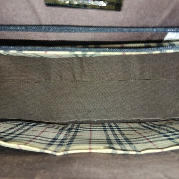Calfskin Top Handle Bag Black