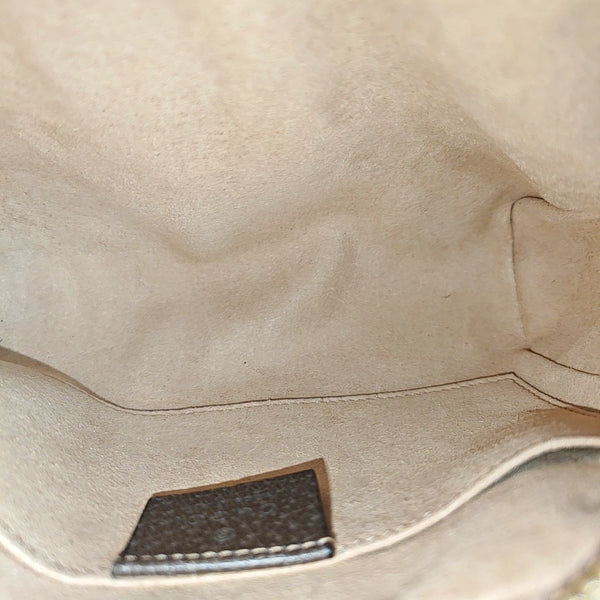 Authenticated pre-owned Ophidia Small Monogram Coated Canvas Beige - Belt Bag at Looply