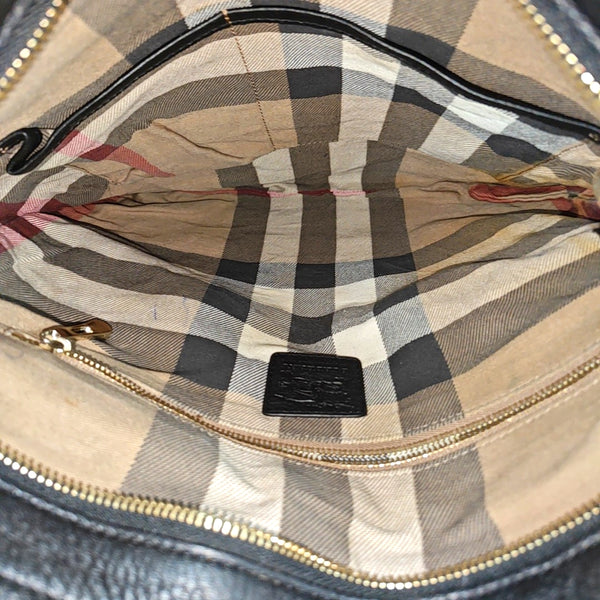 Canvas Top Handle Bag Black