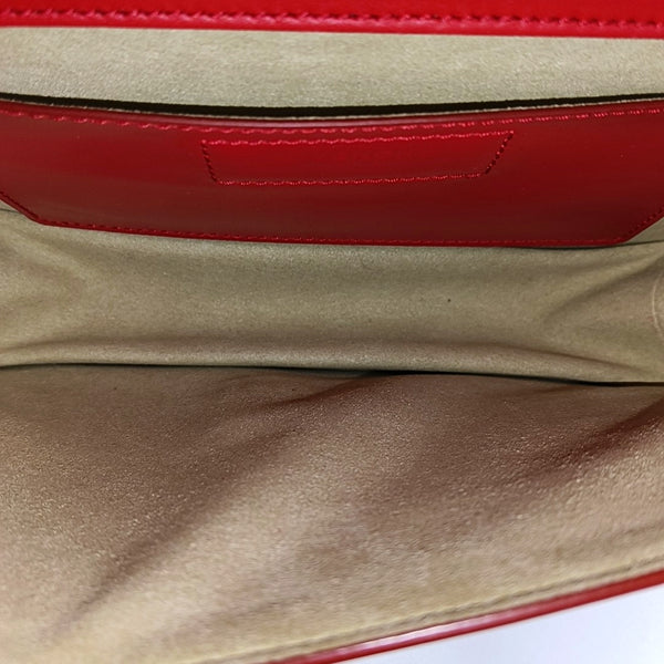 Calfskin Crossbody Bag Red