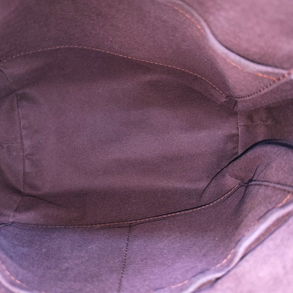TURENNE Monogram Coated Canvas Brown