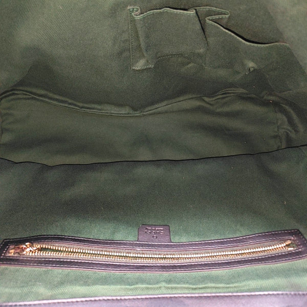 Calfskin Top Handle Bag Green