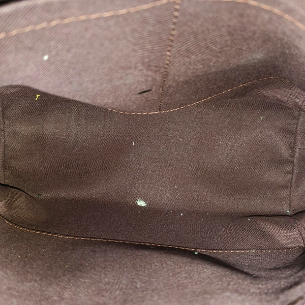 TURENNE Monogram Coated Canvas Brown