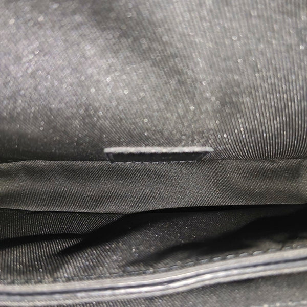 MONTSOURIS Mini Monogram Coated Canvas Black