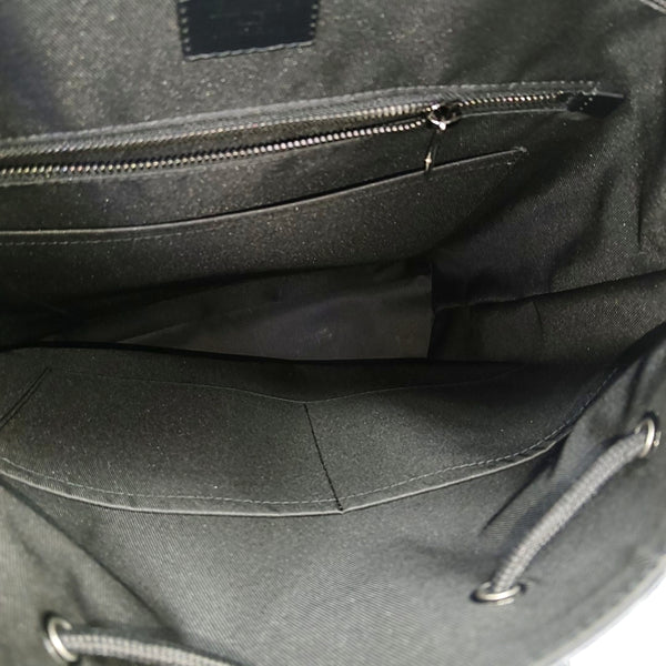 CHRISTOPHER Monogram Coated Canvas Gray