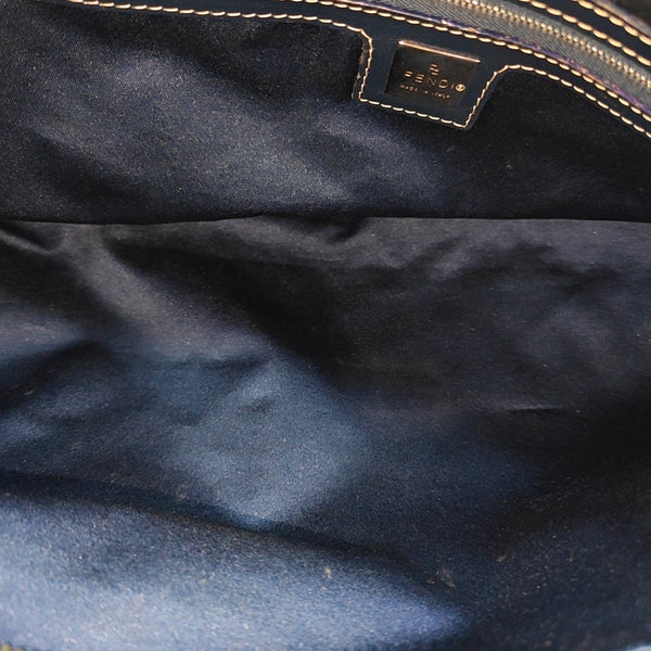 Canvas Top Handle Bag Blue