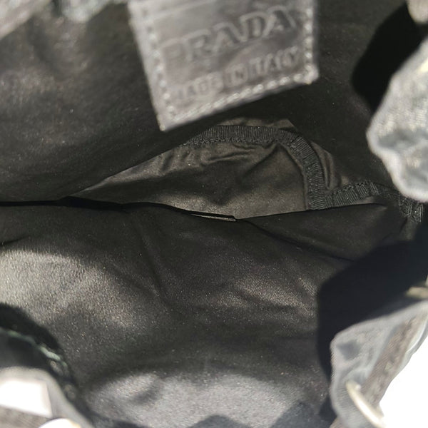 Authenticated pre-owned Bucket Nylon Black - Bucket Bag at Looply