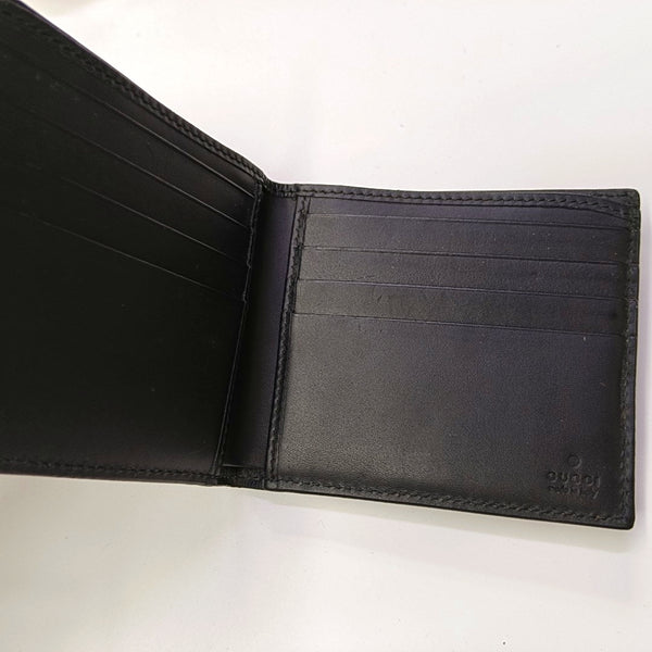 GG Supreme Monogram Coated Canvas Brown Wallet