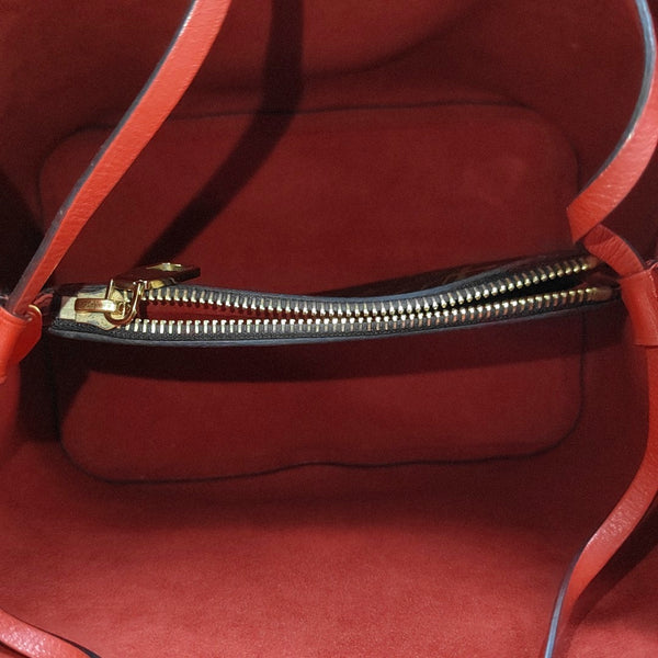 NÉONOÉ MM Monogram Coated Canvas Brown