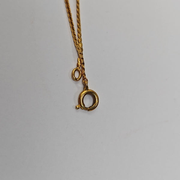 Petit CD Metal Gold Bracelet