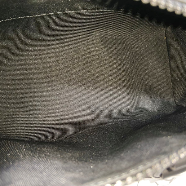 KEEPALL 25 Monogram Calfskin Black