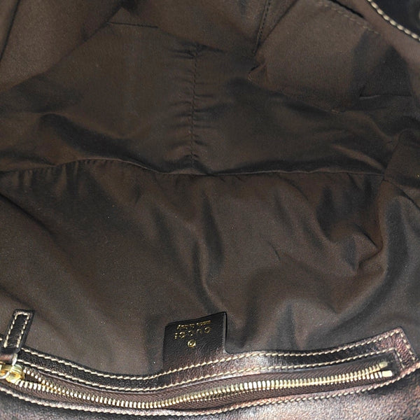 Positano Monogram Canvas Brown