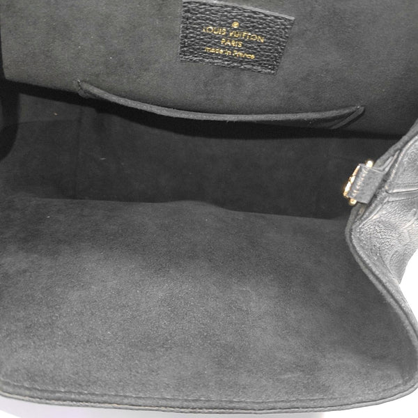 BACKUP Monogram Calfskin Black