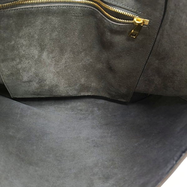 Calfskin Shoulder Bag Brown