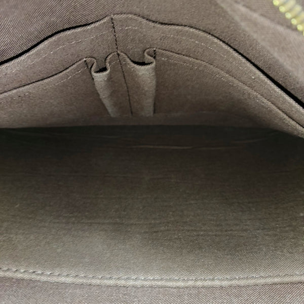 SHELTON Damier Ebene Coated Canvas Brown