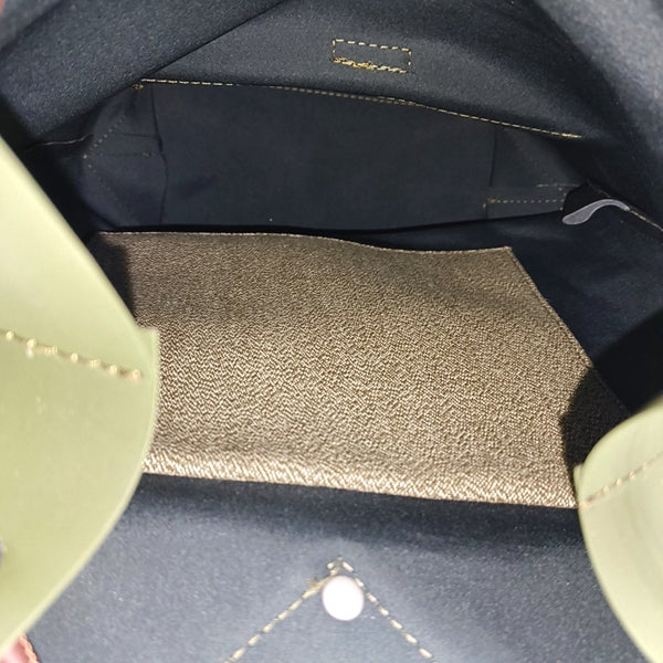 Fabric Crossbody Bag Green