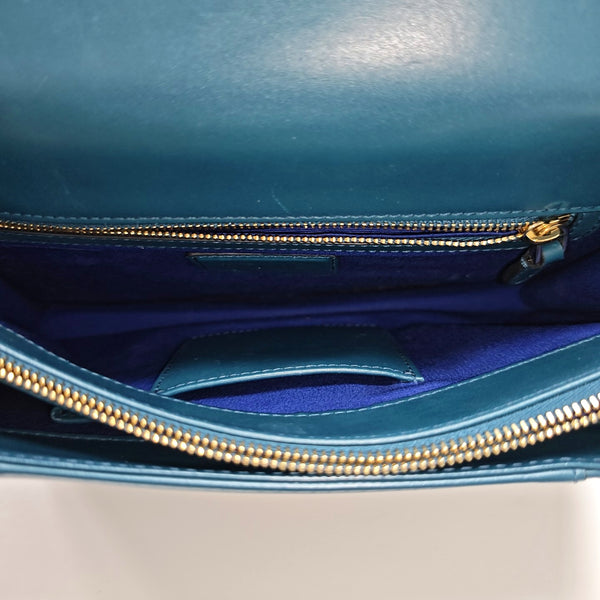 SERPENTI FOREVER Medium Calfskin Blue