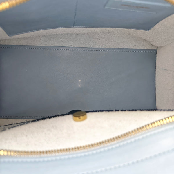 CHYC Y LIGNE Small Calfskin Blue