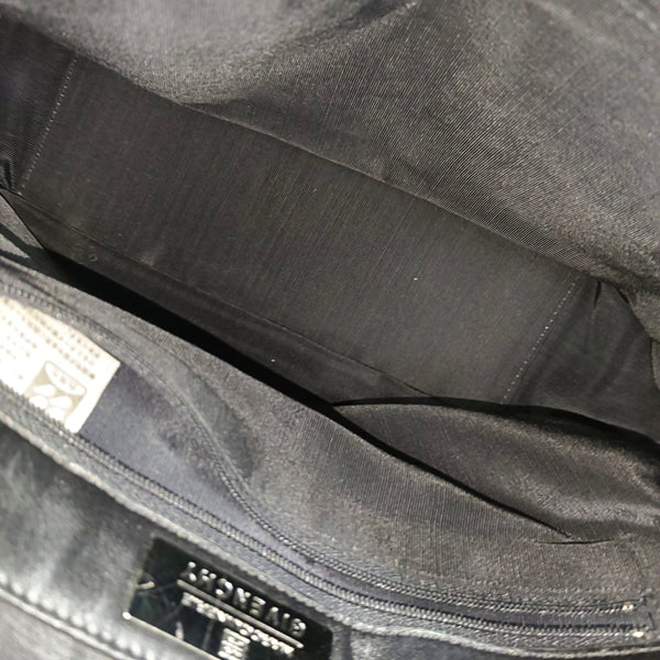 Calfskin Shoulder Bag Black