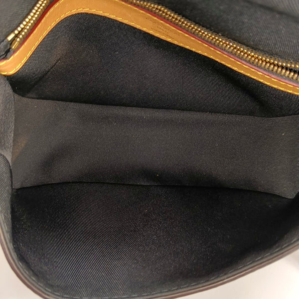 DIANE Monogram Coated Canvas Brown