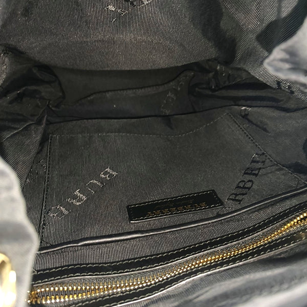The Rucksack Medium Nylon Black
