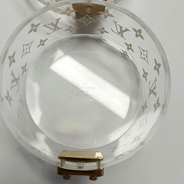 BOX SCOTT Monogram Plastic Clear