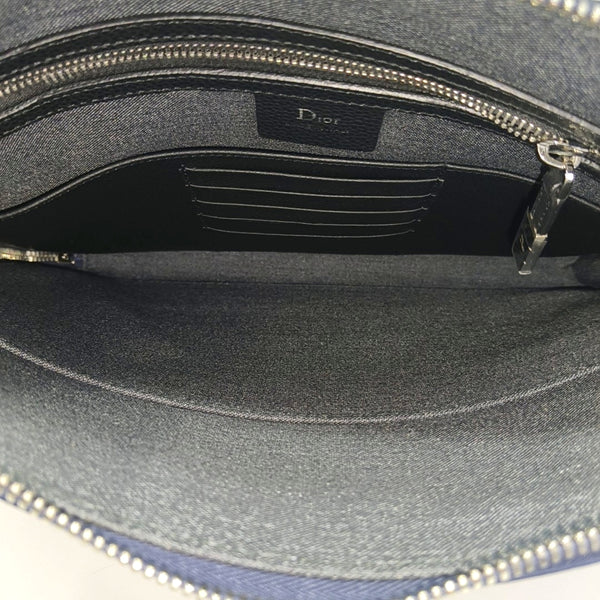 Calfskin Clutch Blue
