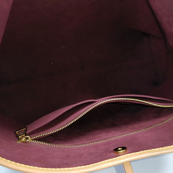 CARRYALL MM Monogram Coated Canvas Brown