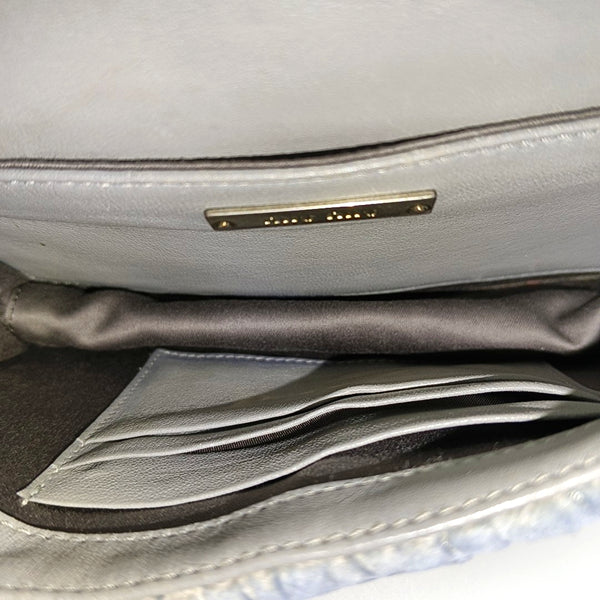 Velvet Shoulder Bag Blue