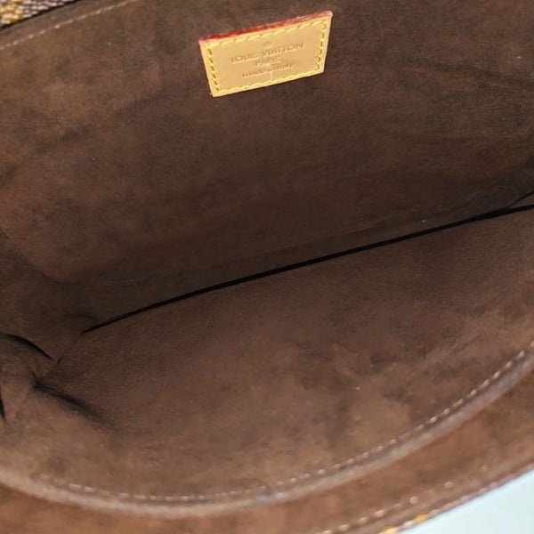 MÉTIS MM Monogram Coated Canvas Brown