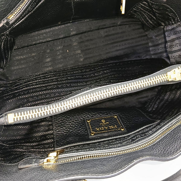 Calfskin Shoulder Bag Black
