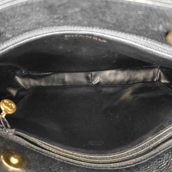 Quilted Calfskin Black