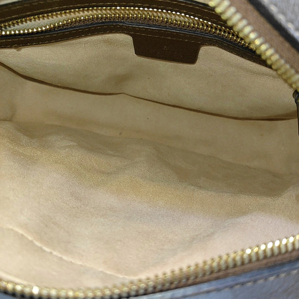 Horsebit 1955 Small Coated Canvas Beige