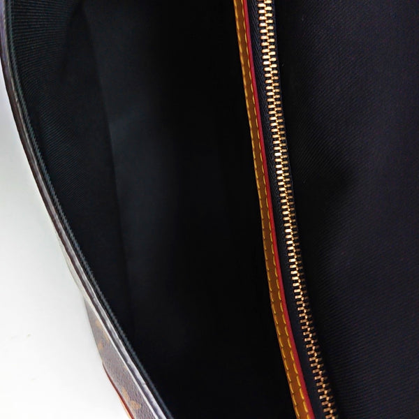 DIANE Monogram Coated Canvas Brown