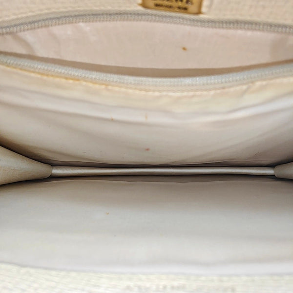 Calfskin Shoulder Bag Beige