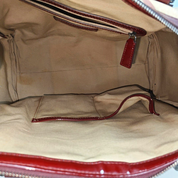 Chester Coated Canvas Red