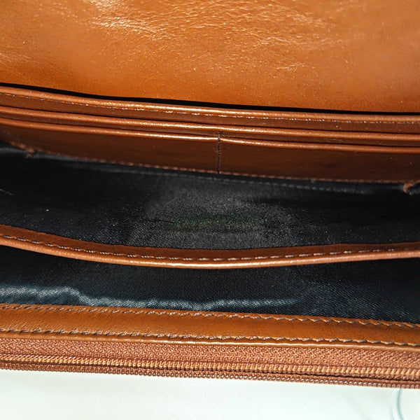 Canvas Wallet Brown